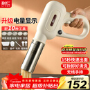 利仁（Liven）面条机电量显示家庭用家用压面机全自动无线手持压面枪电动饸烙机不锈钢面条机5种出面模具ML-A410