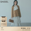 SNIDEL2025秋冬新品时尚百搭高腰百褶荷叶边蛋糕半身裙SWFS255048 圆点图案 S (0)