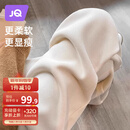 婧麒（JOYNCLEON）孕妇裤冬季外穿阔腿裤女欧棉加绒托腹休闲长裤杏色L Jyk171683