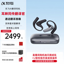 科大讯飞AI翻译耳机 同声传译翻译神器 通话实时会议翻译录音 随身出国 面对面翻译 蓝牙降噪无线会议耳机