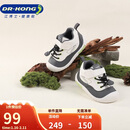 江博士学步鞋步前鞋冬季男女简约幼童宝宝鞋B13244W011灰/米22