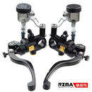 CRZMA瑞祖玛上泵T16 T15小牛9号电动摩托车改装刹车正版直推上泵 T16黑色【下单送烧钛螺丝+保卡贴纸】 左边一支【质保一年+假一赔十】