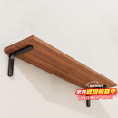 安尔雅墙面搁架墙上置物架宿舍木板挂墙书架隔板路由器置物架