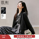 香影酷飒风黑色皮衣女2026春季新款高级感洋气pu机车短款夹克外套 黑色 M 160/84A/95-110斤