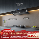 方太【推荐旗舰款P20】V1S-G顶侧一体平嵌28风量 烟灶联动【推荐灶03-TEK20】以旧换新