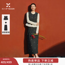 香影高知得体套装女2026春季新款灰色马甲半裙通勤一整套新年穿搭 深灰 套装A86C054 M