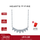 周大福HeartsOnFire赫兹斐亚 Aerial系列18K金钻石项链HOF 【可选】 UU4680 18K白 40cm