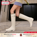 HUNTER雨靴refined雨鞋女露营防水高筒长靴靴子户外鞋防水鞋 月白/SHW 39