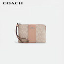 蔻驰（COACH）【品牌直供】女士手拿包手腕包拉链款小号CW854七夕礼物送女友