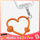 CASETIFY 【全新上市】心形手机腕带 适用于iPhone全系列手机配件 多功能手机挂环腕带 活力橙（新色上市）