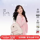 纽芝兰（NUCELLE）沈月同款双肩包女时尚背包大学生书包飞马女包新年生日礼物送女友