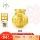 周生生新年黄金转运珠 足金Charme串珠男女福袋钱袋手串 89197C定价