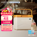 冰大师 ICEMASTER母乳保温箱户外食品保热背奶便携冷藏胰岛素疫苗冰块箱带温显5L