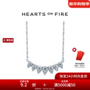 周大福HeartsOnFire赫兹斐亚 Aerial系列18K金钻石项链HOF 【可选】 UU4680 18K白 40cm