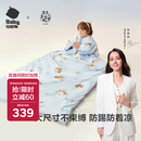 babycare儿童防踢被四季被宝宝睡袋秋冬幼儿园防踢被气球小狗-100*160CM