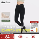 蕉下（beneunder）丝袜连裤袜秋冬保暖光腿神器美腿塑型防勾丝微绒打底裤袜WP28424 漫暮黑【防风-中暖款】 1条 L