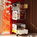 蔻丝鸟笼子鹦鹉专用大号新型防溅玄凤虎皮牡丹家养小太阳家用豪华别墅