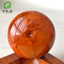 千载一玉南红玛瑙平安扣吊坠男女款火焰纹玉佩吊坠 寓意扣住平安 亲朋好友礼物P010975i