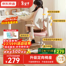 京东京造儿童学习椅学生椅子写字椅 儿童座椅【升级固定气杆定向椅座】粉