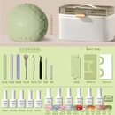 名芭美甲套装新手入门全套工具一整套家用开店专用指甲油胶光疗机猫眼