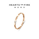 周大福HeartsOnFire赫兹斐亚Copley Architectural18K金手镯UU7227 HOF 65mm