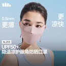 蕉下（beneunder）面膜防晒口罩轻薄无痕防晒面罩脸基尼高颜值骑行透气修饰脸型 粉