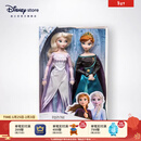 迪士尼（Disney）冰雪奇缘唱歌娃娃艾莎安娜公主玩偶女孩玩具儿童马年新年礼物礼盒 冰雪奇缘2加冕版