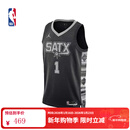 耐克NBA官方马刺文班亚马Swingman系列drifit成人篮球服球衣 马刺-文班亚马球衣 L