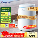 德业（Deye）除湿机/抽湿机 除湿量12升/天 家用轻音吸湿器地下室干燥机干衣机 低功耗 手机智控DYD-E12A3