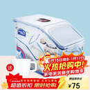 乐扣乐扣（LOCK&LOCK）塑料杂粮米桶密封储物米箱12升装（可装10kg大米）带滑轮赠量杯