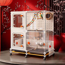 蔻丝鸟笼鹦鹉专用防溅大号新型八哥玄凤虎皮小太阳家用鸟笼子豪华别墅