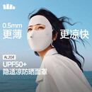 蕉下（beneunder）防晒口罩骑行护脸面罩脸基尼女医美防紫外线全脸防晒面罩高颜值灰