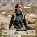 KOLON SPORT/可隆风脊石墨烯软壳夹克 女子户外运动防泼水防静电防风外套 LKJK5WNT04-BK 黑色 L 170/92A