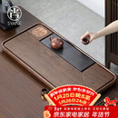 尚言坊茶盘带排水沥水高档大尺寸家用办公室功夫茶具竹制茶托盘干泡茶台