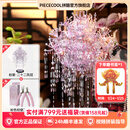 拼酷粉黛二十二凤冠 粉冠粉红色凤冠 3d立体拼图生日新年礼物送女友 粉黛二十二凤冠+粉色工具套装