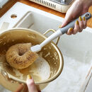 洋臣椰棕刷不沾油锅刷厨房椰棕刷洗锅刷子家用去污长柄不伤锅 椰棕刷【颜色随机】1把