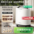 鱼跃医用分子筛制氧机5升L吸氧机家用老人医用级孕妇呼吸雾化8F-5CW