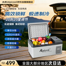 冰虎（Alpicool）车载冰箱压缩机制冷15升车家两用轿车12V货车24V可结冰冷冻冷藏箱