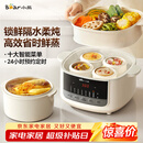 小熊（Bear）电炖盅隔水炖汤盅电炖锅燕窝炖盅煲汤炖汤陶瓷全自动家用3-4人炖蒸煮一体多功能锅4.1L DDZ-J25H5