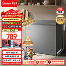 美的（Midea）200L单温家用冰柜减霜冷藏冷冻柜两用小冰柜一级能效节能冷柜小型冰箱BD/BC-200KMF(E)国家补贴