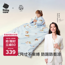 babycare儿童防踢被四季被宝宝睡袋秋冬幼儿园防踢被气球小狗-100*160CM