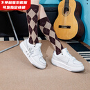 MLB官方学长鞋女鞋子 新款情侣运动鞋百搭休闲鞋低帮板鞋男3ASXCLB3N 纽约洋基队/银色 41 260