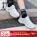斯凯奇（Skechers）新年礼物女鞋冬季厚底老爹鞋百搭软底舒适外穿运动鞋11959