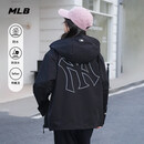 MLB男女同款休闲防水防污三防夹克外套26春季新款3AWJB0361-50BKS-XL