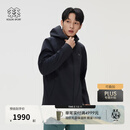 KOLON SPORT/可隆户外软壳衣 男士防风防水透湿软壳夹克 LHJK6MNT05-BK 黑色 L 175/96A