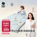 babycare儿童防踢被四季被宝宝睡袋秋冬幼儿园防踢被气球小狗-100*160CM