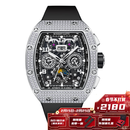 布加迪（BONEST GATTI）手表疾速系列德国自动机械手表男镶钻商务防水腕表情人节礼物5004