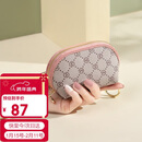 高尔夫（GOLF）钥匙包女时尚印花女士卡包多功能零钱包收纳包锁匙包生日礼物女