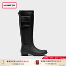 HUNTER2025秋冬新款女士惠灵顿口袋高筒雨靴户外露营休闲时尚雨靴 黑色/BLK 36
