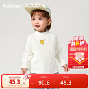 巴拉巴拉balaOne宝宝打底衫男童女童装2025冬季半高领t恤婴儿209425100201